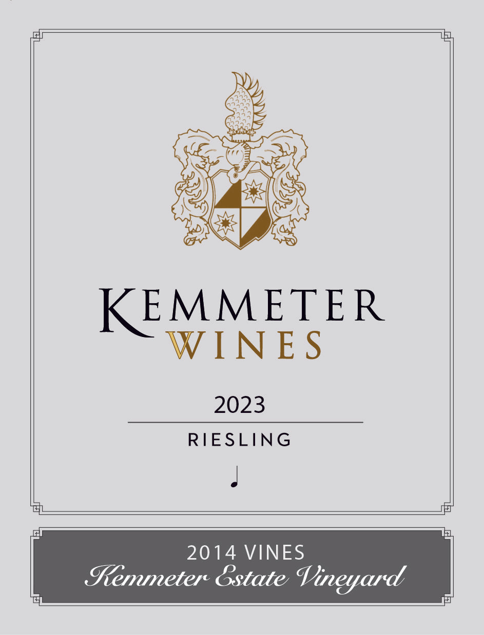 Dry Riesling One Note 2014 Vines